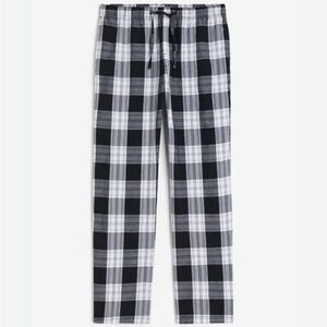 Men’s Gray Plaid Soft Pajama Pants